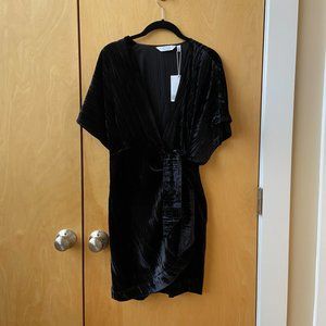 NWT Velvet Black Wrap Dress